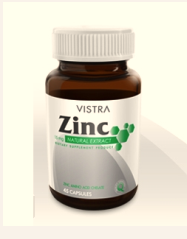 00210: Vista Zinc 15 mg 45 เม็ด